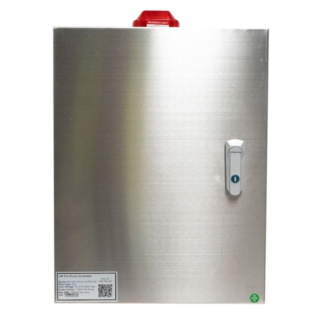 Bianco 415V 7.5kW Dual Door Dual Pump Control Panel BIA-NXT-DPC3-75-PRO-SS