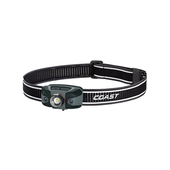 Coast 800 Lumen LED Headlamp W/Tri-Colour & Twist Focus COAFLX40R