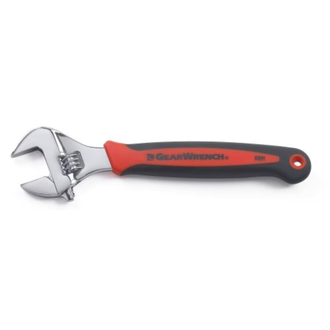 Gearwrench 8" Adjustable Wrench W/Cushion Grip 81891