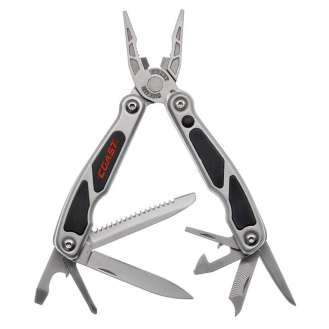 Coast Multi Tool 120mm Micro Pliers Pocket Knife Blade LED LED130