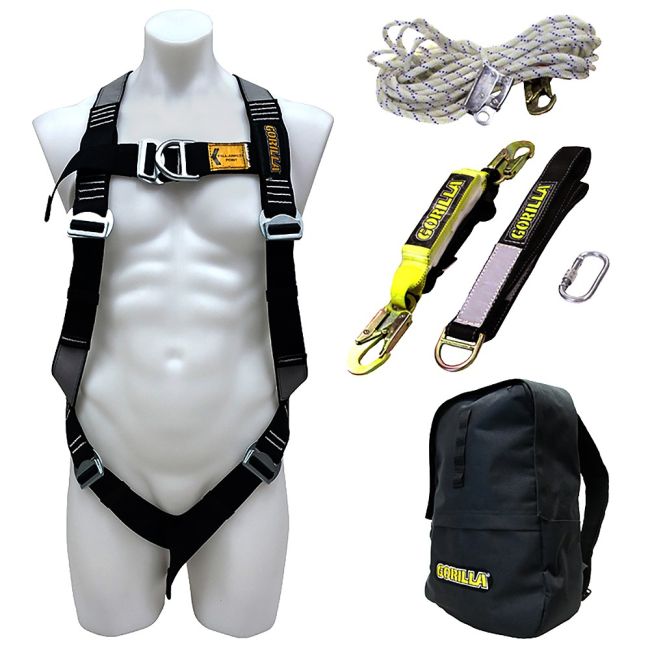 Gorilla Safety Harness - Roofers Safety Kit GH001