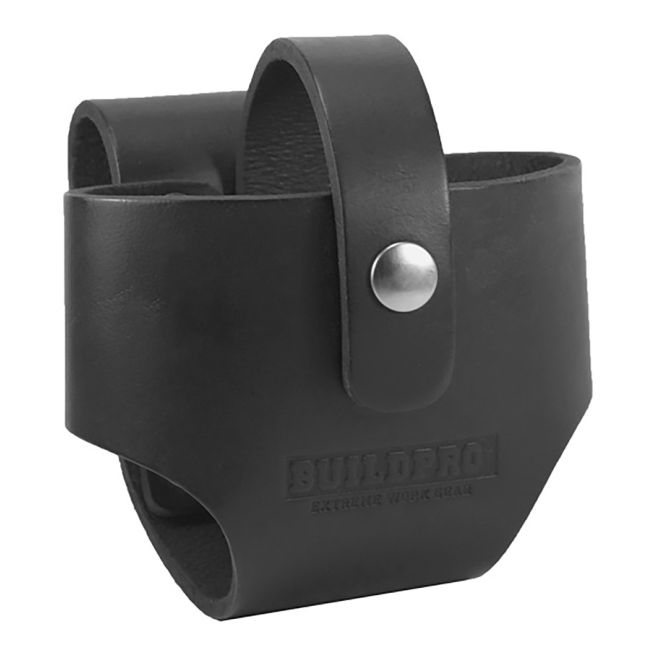 BuildPro Tape Measure Pouch 8/10m Leather Heavy Duty Stitching Frog LBFTL
