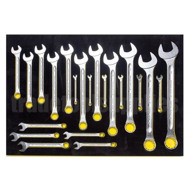 Stahlwille Spanner Set 22 Piece Combination Open Box SW13/22 TCS