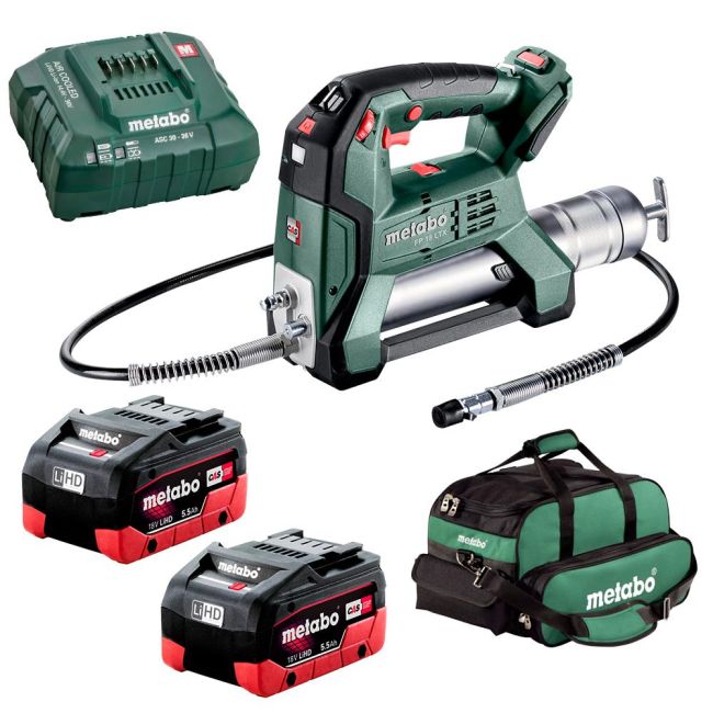 Metabo FP 18 LTX 5.5 SB K 18V 5.5Ah Li-ion Cordless Grease Gun Combo Kit AU60078902