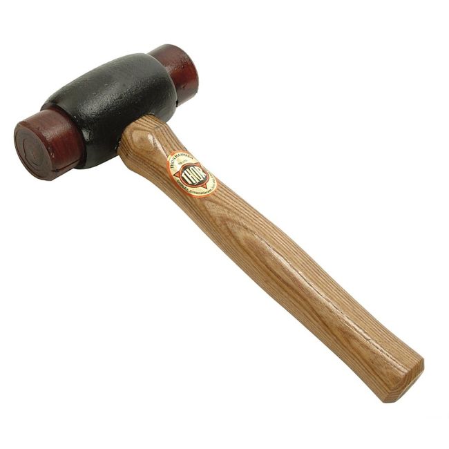 Thor 01-008 Hammer 25mm Face Rawhide 285g Size A Mallet 01-008