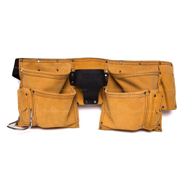 BuildPro Tool Belt Apron 10 Pocket SPLIT LEATHER LWTASPL10