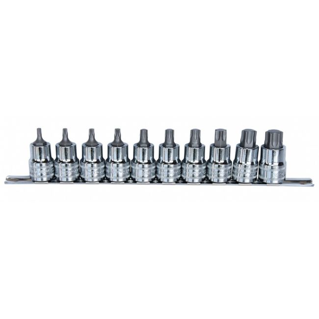 SP Tools Socket Rail Set 10 Piece 1/2"ÂDr Torx SP20568