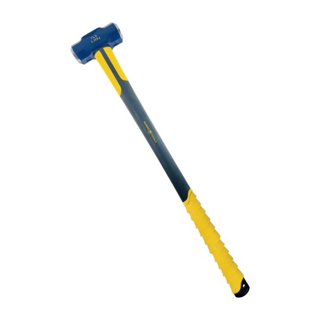 Mumme Tools 3.15kg (7lb) SLEDGE HAMMER WITH 900MM FIBREGLASS HANDLE 9HS5GFH3.5