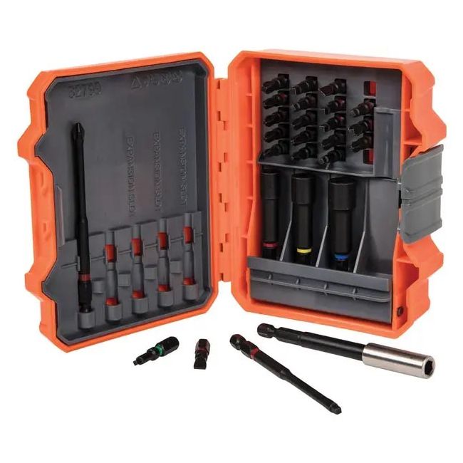Klein 26 Piece Pro Impact Power Bit Set A-32799