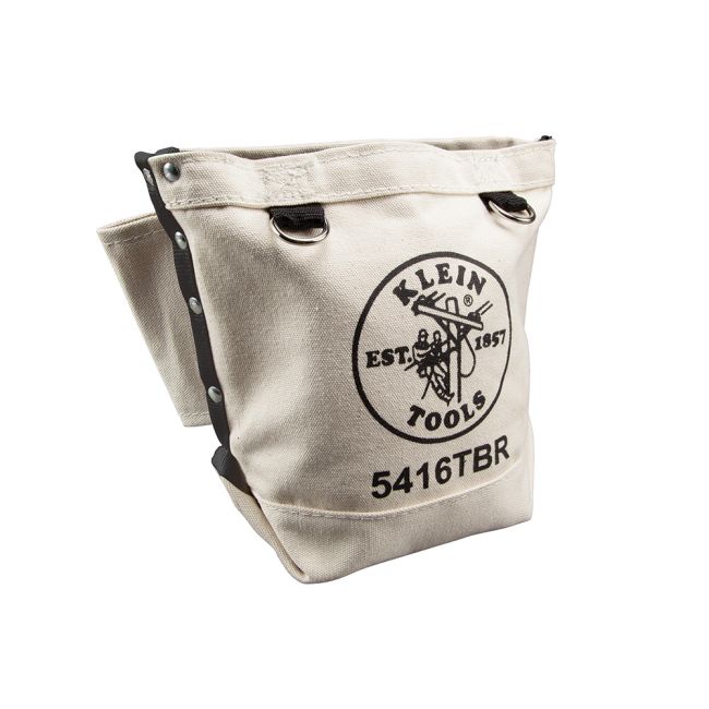 Klein Canvas Bolt Bag With Tunnel Loop D-Rings An A-5416TBR