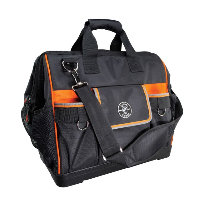 Klein Wide Open Tool Bag 42 Pkts W/Shldr Strp A-55469