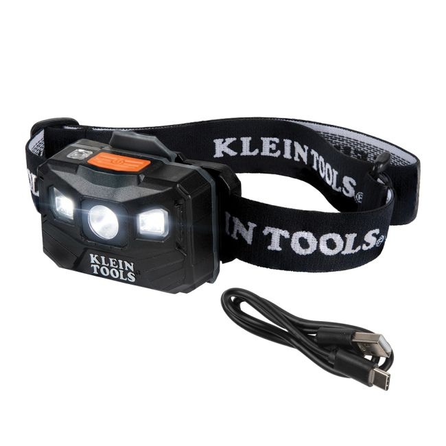 Klein Headlamp Rechargeable Auto-Off Slimline A-56048