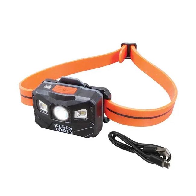 Klein 400L Rechargeable Headlamp with Silicone Strap A-56064