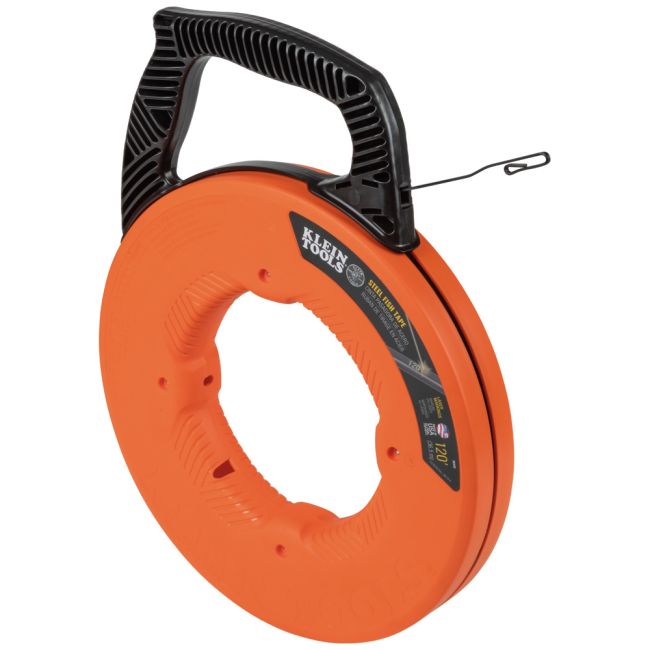 Klein Steel Fish Tape 1/8-Inch X 120-Foot A-56333