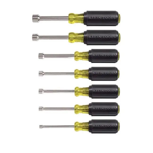 Klein 3inch Shaft Nut Driver Set - 7 Piece A-631