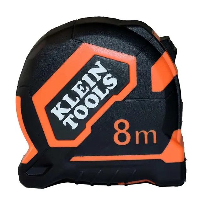 Klein 8m x 25mm Tape Measure - 4m Standout Exclusive A-86002