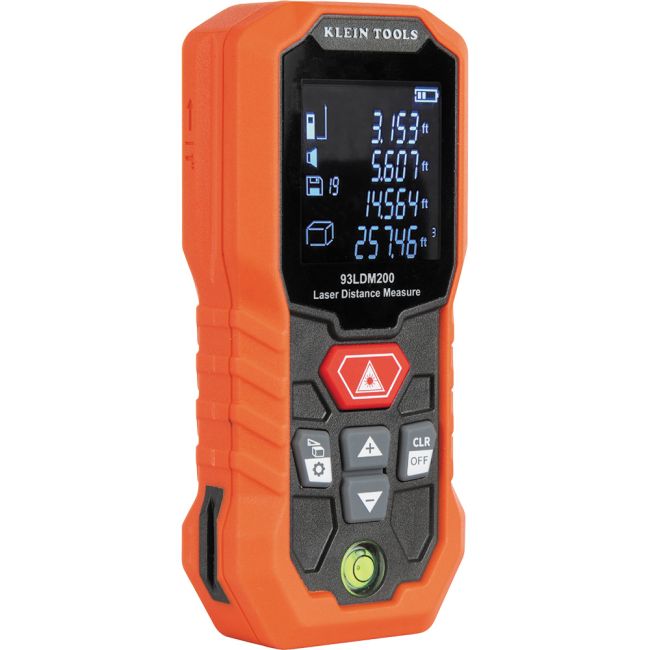 Klein Laser Distance Measure - 60Mtrs (200Ft) A-93LDM200