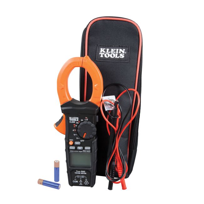 Klein 2000A Ac/Dc Trms Digital Clamp Meter A-CL900