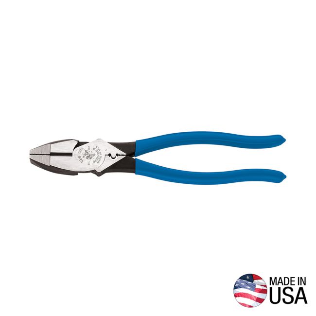 Klein 9In Hd Hi-Lev Side Cutting Pliers +Crimpconnector A-D2000-9NECR