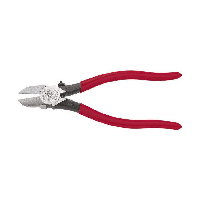 Klein Diag Cut Plrs Spring-Loaded 7In Plastic Cu A-D227-7C