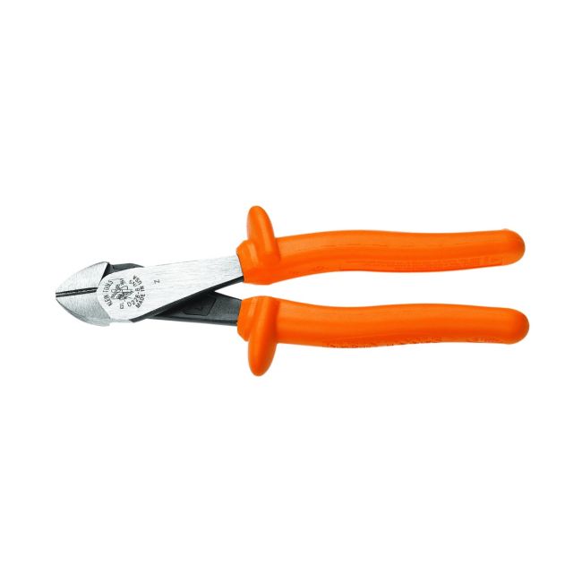 Klein Diagonal Cutting Pliers Insulated High-Leverage 21 cm A-D228-8-INS