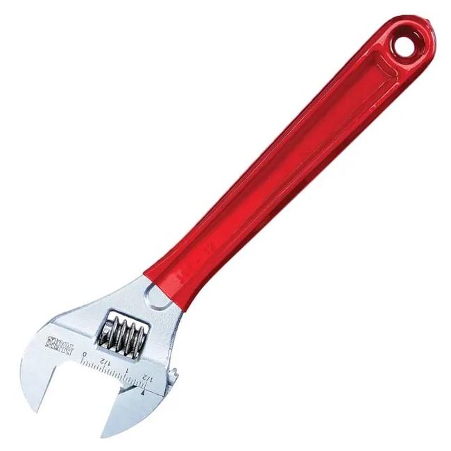 Klein 12inch Adjustable Wrench Extra Capacity A-D507-12