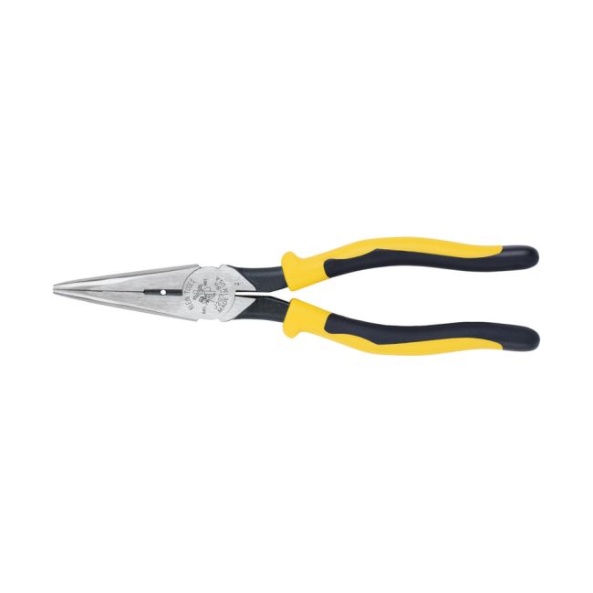 Klein 8In Journeyman Hd Long-Nose Plrs Side-Cut & A-J203-8N