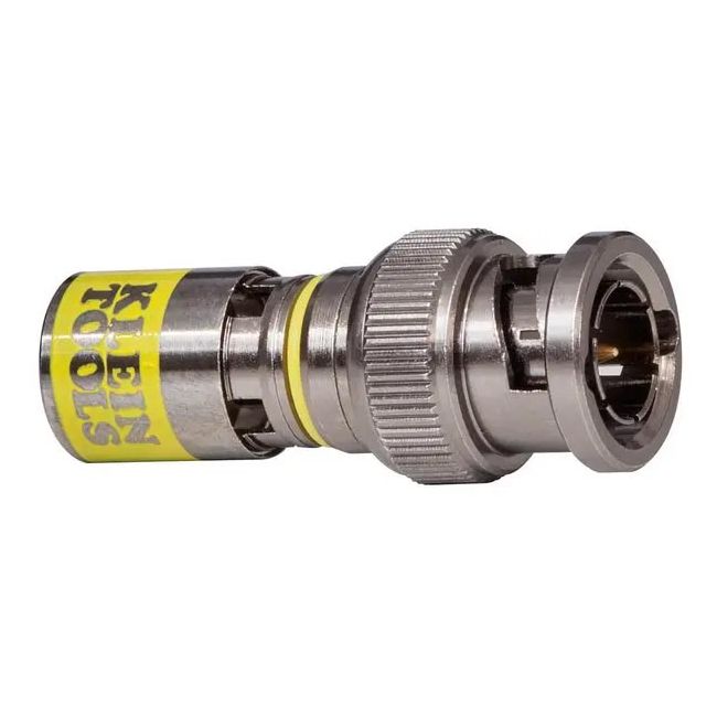 Klein Universal BNC Compression Connectors RG6/6Q - 10 Pack A-VDV813-607