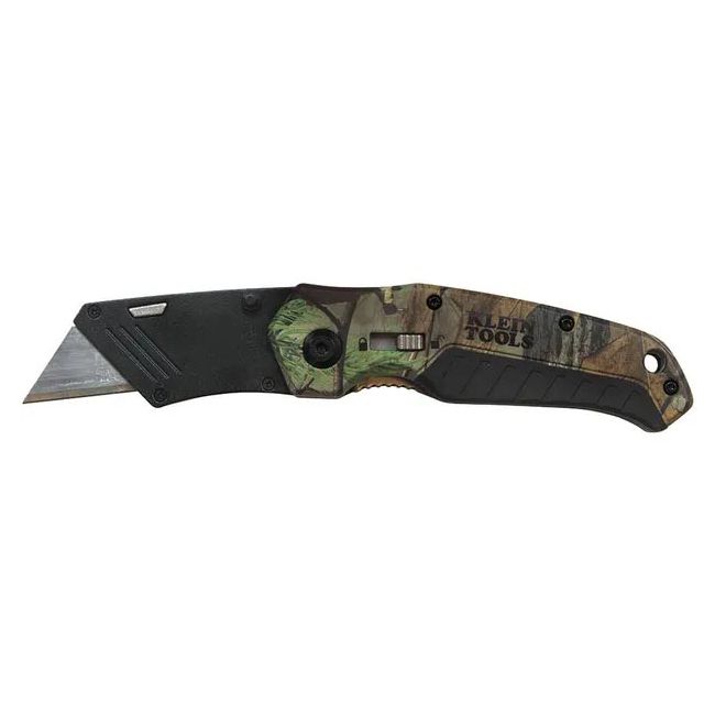 Klein Folding Utility Knife - Camo Assisted Opening A-44135