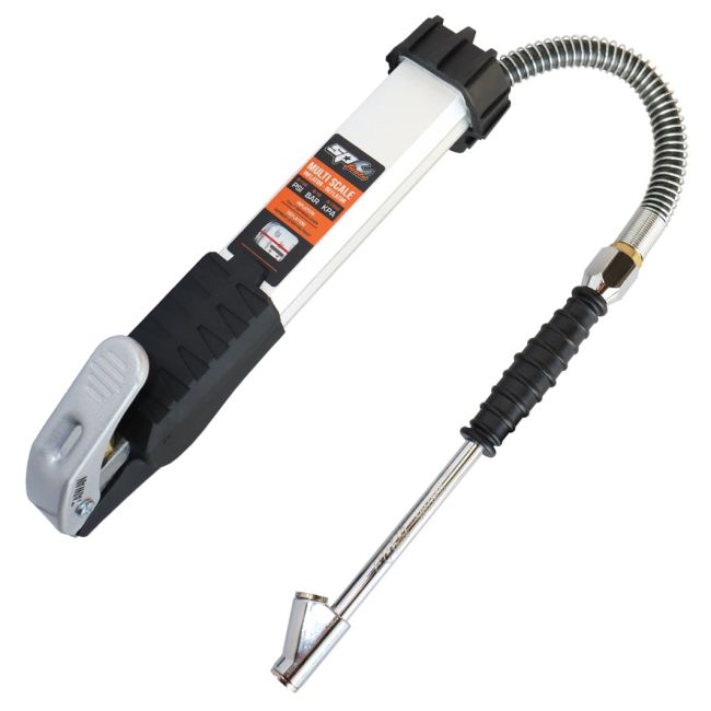 SP Tools Tyre Inflator Convex Lens Gauge Tire Pump SP65900