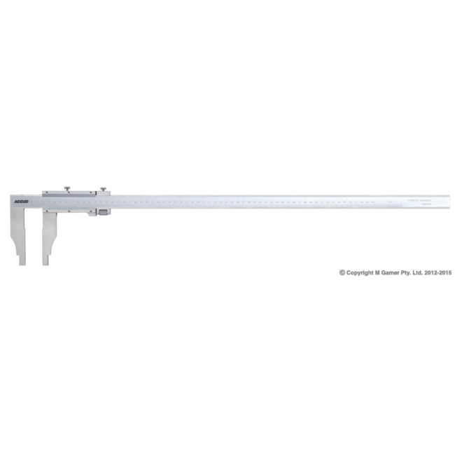 Accud 600mm Dual Scale Vernier Caliper AC-127-024-11