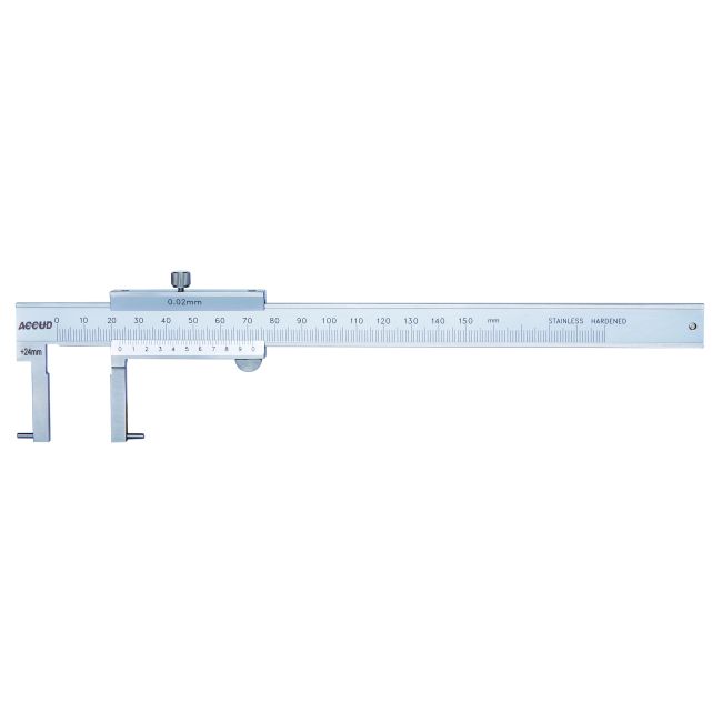 Accud 24-150mm Inside Point Vernier Caliper AC-146-006-11