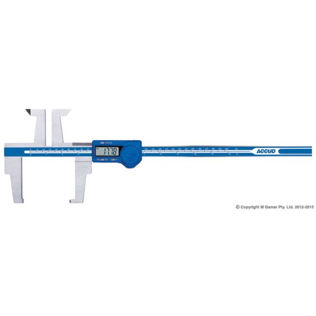 Accud 300mm Dual Scale Digital Drum Brake Caliber AC-158-012-11