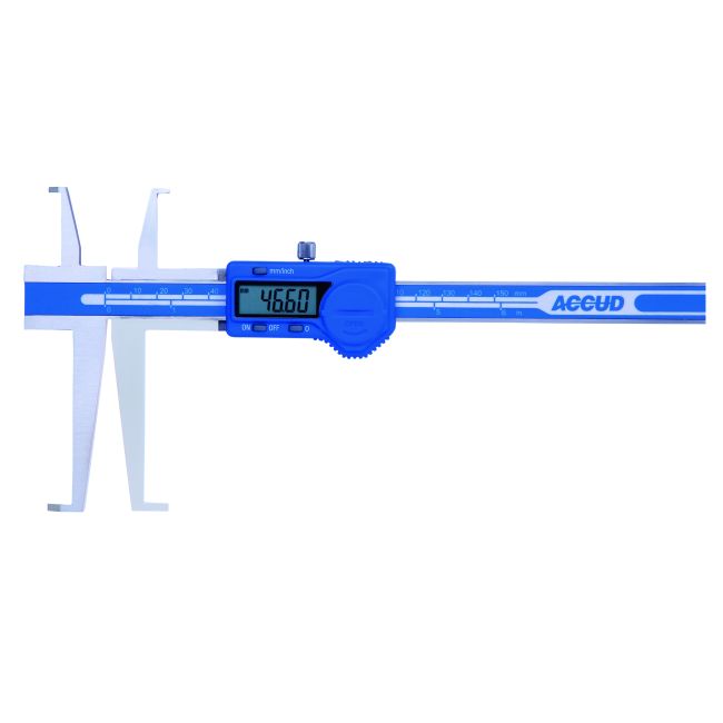 Accud 9-150mm Inside Groove Digital Caliper AC-159-006-11