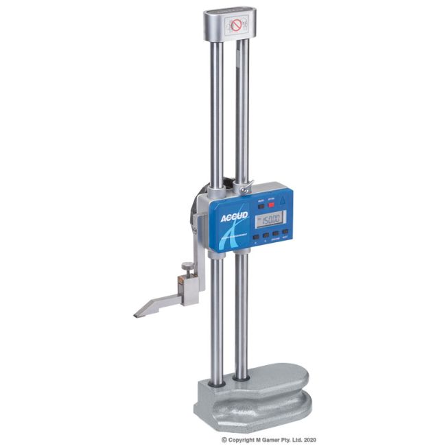 Accud 600mm Dual Scale Digital Output Height Gauge AC-182-024-11