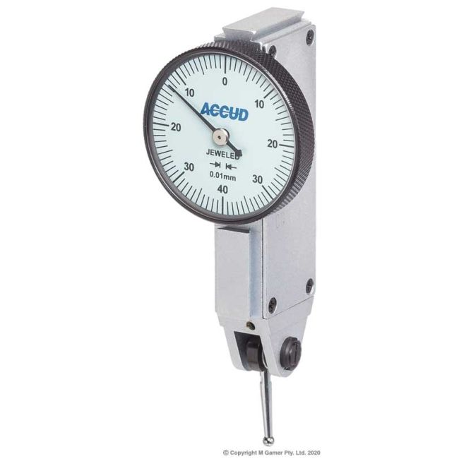 Accud 0.8mm Metric Lever Type Dial Test Indicator AC-261-008-11