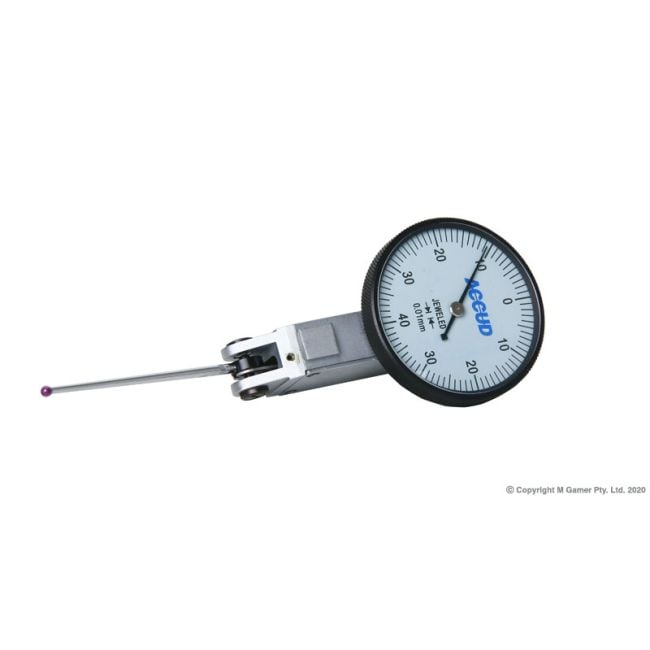 Accud 0.8mm Metric Long Styli Dial Test Indicator AC-263-008-11