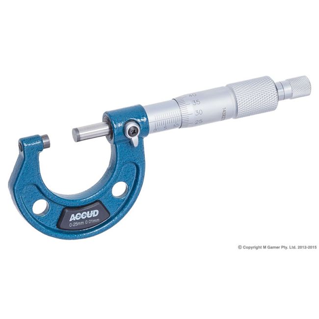 Accud 25mm Metric Outside Micrometer AC-321-001-01