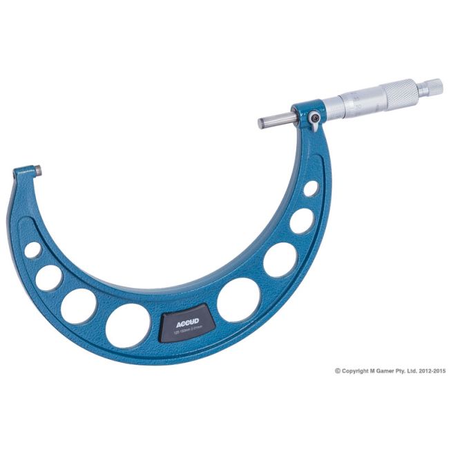 Accud 125-150mm Metric Outside Micrometer AC-321-006-01