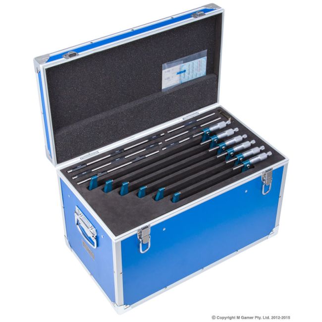 Accud 150-300mm Metric Outside Micrometer Set AC-321-012-06
