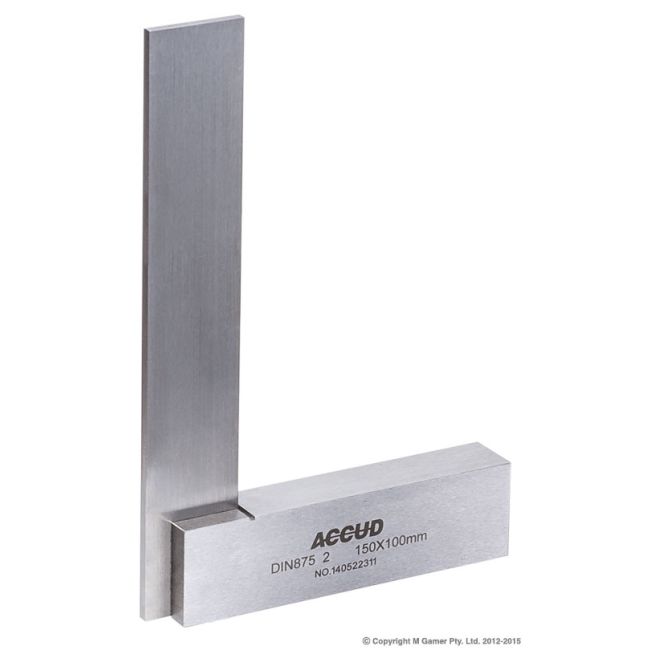 Accud 150mm Wide Base Machinist Square AC-845-006-02