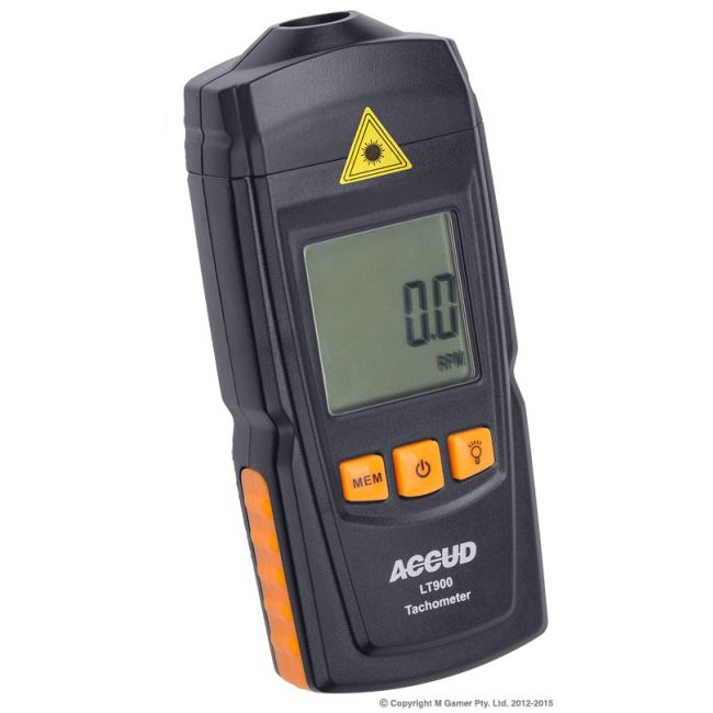 Accud Laser Tachometer AC-LT900