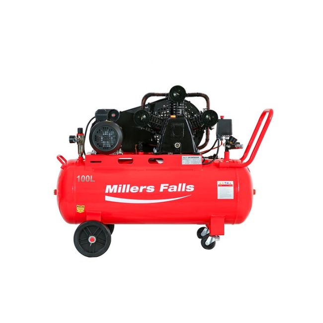 Millers Falls 3HP 100L Electric Air Compressor ACB30100-3