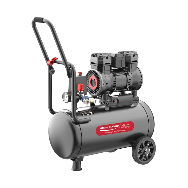 Millers Falls 24L 1390W Oil Free Compressor ACOF1390W24