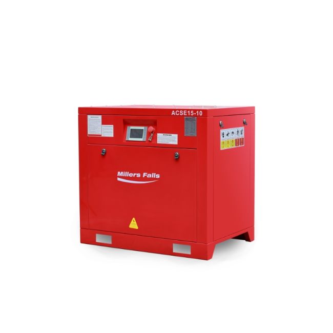 Millers Falls 15HP 10 Bar 59CFM Rotary Screw Air Compressor ACSE15-10
