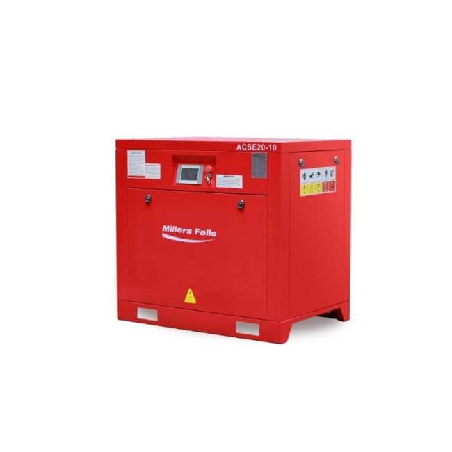 Millers Falls 20HP 10 Bar 74CFM Rotary Screw Air Compressor ACSE20-10