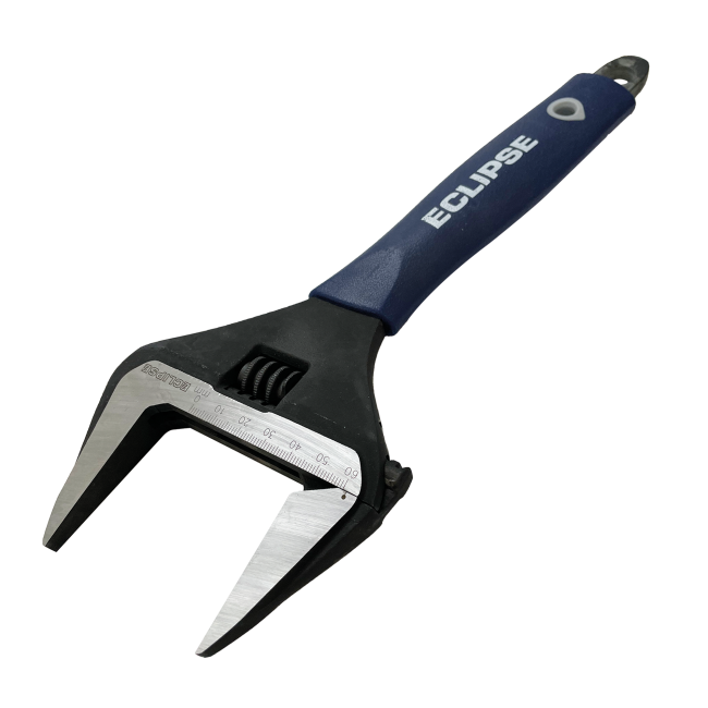 Eclipse Wrench Adjustable 60mm WIDE JAW 300mm 12" EC-ADJW12WJ