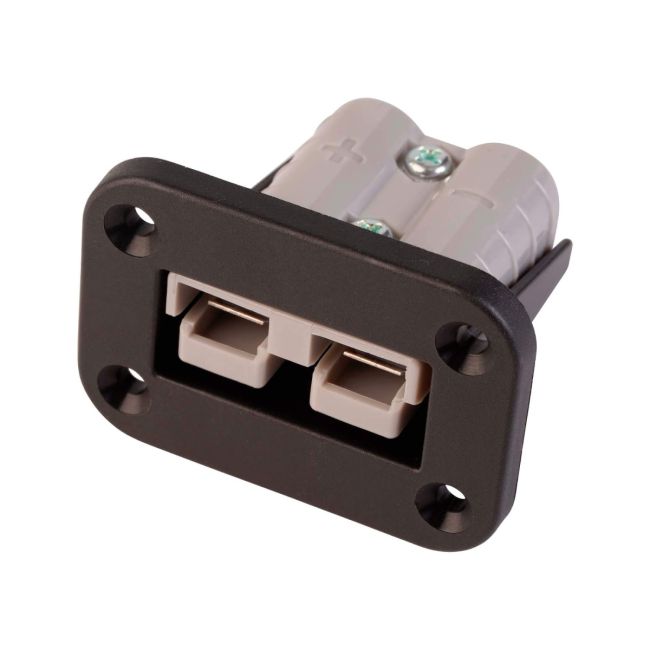VoltFlow Flush Mount With 12V Anderson Style Plug 50Amp AP50FM