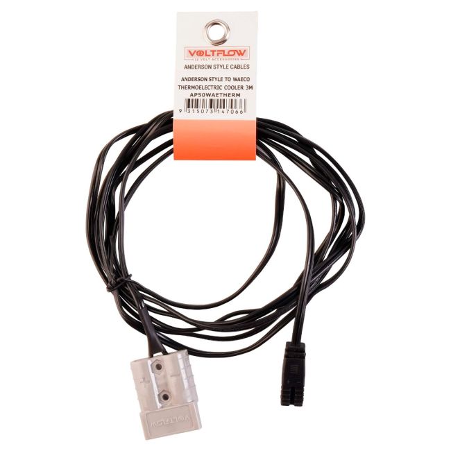  VoltFlow 12V Anderson Style Plug To Waeco Thermoelectric Cooler Plug 3M AP50WAETHERM