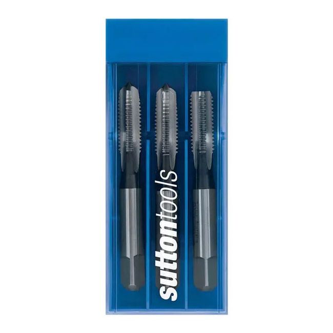 Sutton 1/2" x 16 BSF HSS Hand Tap Set - 3 Piece T9061270